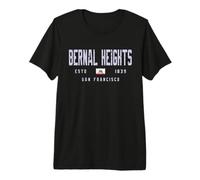 Terrain de Bernal Heights, San Francisco, Californie T-Shirt Haut de Gamme