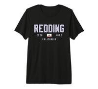 Terrain de Redding en Californie/Redding CA T-Shirt Haut de Gamme