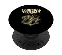 Terrain Technique My Playground Mountain Adventure PopSockets PopGrip Adhésif