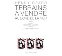 Terrains à vendre au bord de la mer