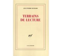 Terrains de lecture - Jean-Pierre Richard - Gallimard - broché - Livre
