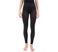 Terramar Thermasilk Pointelle Pantalon pour Femme Noir Taille M