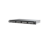TERRAMASTER D4-320U 4Bay Boîtier de disque dur monté en rack (sans disque) | USB 3.2 Gen2 10 Gbit/s, 4 baies, sans RAID, montage en rack 1U, compatible échange à chaud Plug & Play