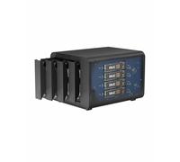 TERRAMASTER D8 Boîtier de disque dur hybride NVMe USB 3.2 Gen 2 10 Gbit/s Type C 8 baies de stockage USB Prend en charge RAID 0/1/Single/JBOD Exclusive 2+6 RAID Hybrid Disk Array (sans disque)