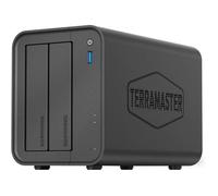 TerraMaster F2-425 NAS 2 baies avec CPU Quad-Core N5095, 4 Go DDR4 et port 2.5GbE, Idéal pour le stockage multimédia domestique