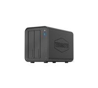 TERRAMASTER F2-425 - NAS 2 Baies - Processeur Quad-Core N5095, 4GB Mémoire DDR4, LAN 2.5GbE, Serveur Multimédia de Stockage en Réseau pour Utilisateurs Domestiques (sans Disque)