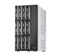 TERRAMASTER T12-500 Pro - 12 Baies Core i7 1255U 10 cœurs 12 Threads CPU, 16 Go de RAM DDR5, Deux Ports Ethernet 10GbE, Stockage réseau attaché Haute Performance pour Les Entreprises (sans disques)