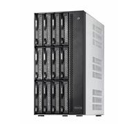 TERRAMASTER T12-500 Pro NAS 12 Baies Core i7 1255U 10 coeurs 12 Threads CPU 16 Go DDR5, 10GbE X2, Stockage en Réseau Performance de Crête pour Entreprise (san Disque)