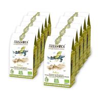 TERRAMOKA - 150 Capsules Café Bio 15*10 unités - 80% Pur Arabica Brésil et Mexique - Riche et Savoureux - Compatible avec les machines à Capsules Nespresso - Home Compost - Arthur - Torréfié en France