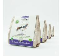 TERRAMOKA - 160 Dosettes Compatibles avec Senseo Café Bio d’excellence (10 * 16) - 100% Pur Arabica de Papouasie - Acidulé, Epicé et Affirmé - Home Compost - Inès - Torréfié en France