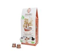 TERRAMOKA - 60 Capsules Café Bio d’excellence - 100% Pur Arabica du Pérou - Fruité, nuancé et racé - Compatibles avec Nespresso - Zéro Déchet et Home Compost - Monsieur Albert - Torréfié en France