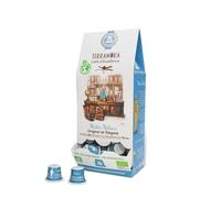 TERRAMOKA 60 Capsules Décaféiné Bio d’excellence 100% Pur Arabica du Pérou - Compatible avec les machines à Capsules Nespresso - Original et Elégant - Zéro Déchet - Mister Nelson - Torréfié en France