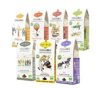 TERRAMOKA - Café Moulu Bio d’excellence - Coffret Cadeau Dégustation - Mix 7 Café Grand Cru - Cafe moulu 1750g (7 * 250g) - Torréfié en France