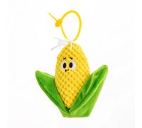 Terramus Porte-clés maïs mignon - XLP00511 - 14 cm - Lot de 20 - Jouets - Peluches
