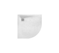 Terran Angle Receveur Stonex Avec Vidage 90X90 R550 Blanc-Roca Ap10538438401100