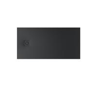 Terran-n receveur stonex 1000x700 avec vidage garde d'eau 30mm noir - ROCA APA013E82BC03400