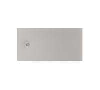 Terran-n receveur stonex 1400x700 avec vidage garde d'eau 30mm perle - ROCA APA015782BC03630