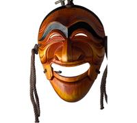 Terrapin Trading Masque coréen authentique en bois Hahoe | Yangban (aristocrate) | Bois d'aulne sculpté à la main | Musée estampillé | National Treasure Art