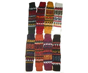 Terrapin Trading Soft Bolivian Alpaca Wool Woolen Warm Winter Woolly Legwarmers Leg Warmers 178