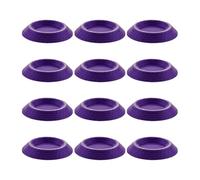 Terrarium Feeding Bowl Set, 12 Non-Slip Stackable Trays for Dubia Roaches, Springtails, Millipedes, and Small Invertebrates, Easy-Clean Feeder for Reptile Or Pet Habitat