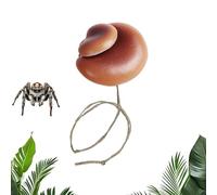 Terrarium magnétique, décoration de cage à champignons, petit accessoire d'habitat, enclos d'araignée sautée, ornement compact pour reptiles, scorpion, ornement de dieu, décoration intérieure, facile