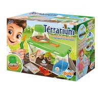 Buki Terrarium BL034 pour enfant 21,3x9,8x15,2 cm - Loupe amovible x6 - Livret illustré - Vert