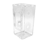 Terrarium Pour Araignées Sauteuses, Habitat Transparent Pour Petits Reptiles Et Pot Pour Insectes, Accessoires D'alimentation Mante Facile à Observer Pour Adultes Familles Filles Garçons