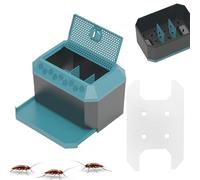 Terrarium Pour Petits Animaux - Dessus En De 400 G, Étui D'élevage D'insectes, Couvoir D'alimentation | Gecko Lézard Stockage De Nourriture Vivante Grillon Cafard Approvisionnement Pour Animaux