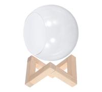 Terrarium pour Plantes avec Support en Bois, Jardinière de Table en Verre | Succulentes, Format Compact et Léger, Usage Polyvalent sur Bureau ou Table Basse