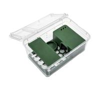 Terrarium pour Reptiles Habitat Transparent pour Animaux Grimpeurs avec | boîte d'élevage à dragon barbu pour petits espaces, maison urbaine, garage, chambre, appartement, salle de class