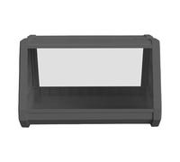 Terrarium pour reptiles, réservoir d'habitat gecko, conteneur de présentation, boîte de visualisation trapézoïdale pour animal de compagnie, scorpion, serpent, araignée, crabe, logement d'observation