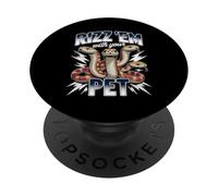 Terrarium Serpent de maïs pour Reptiles PopSockets PopGrip Adhésif