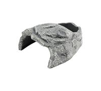 Terrarium Stone Den - Artificial Rock, Privacy Providing with Retreat Use, Heat Retention with Relax Use, Vivarium Ornament, Resin Build for Reptile Wellness and Shelter Needs