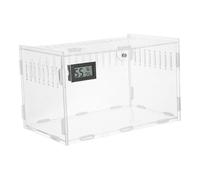 Terrarium Thermomètre Hygromètre Numérique pour Reptiles Acrylique