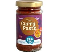 TERRASANA Pâte de curry rouge thaïlandais120g