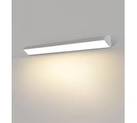 Terrasse Appliques Extérieures Imperméables Moderne LED Lampe de jardin Noir Lamp murale Aluminium Barre Lumineuse Extérieure 3000K pour Chambre Salon Salle de Bain éclairage Extérieur (White,150cm)