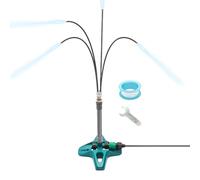 Terrasse, Portable Ensemble Refroidissement Brumisateurs De Jardin Par Pulvérisation Verticale Avec 2 Buses Pour Jardin Exterieur Aux Terrasses, Piscines, Jardins, Barbecues