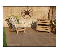 Terrasse roble 6 m² - 12 dalles