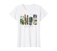 Terrasses de Riz, Baie Halong et Pho - Vacances Vietnam T-Shirt