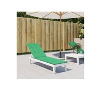 Coussin de Chaise de Terrasse, Coussins de Siège de Patio, Coussins de Meuble de Jardin, Coussins d'Assise Extérieur, Vert (75+105)x50x4 cm