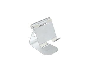 Terratec 219728 Support Passif Aluminium Argent pour Mobile/Smartphone, Tablette/UMPC, Usage Intérieur, 139x112x130mm, 214g, RoHS