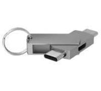 Terratec Adaptateur USB Type-C vers USB Type-C avec entrée Micro-USB