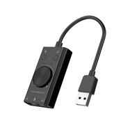 TERRATEC Aureon 5.1 USB External Sound Card 2 in 1 USB Stereo Sound Card Adapter