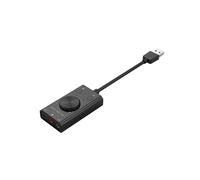 Terratec AUREON 5.1 USB - Interface Audio Externe 5.1 Canaux, SNR 80dB, 15-25000Hz, USB, Chipset Generalplus GPD8104, Câble 0.1m, CE/RoHS