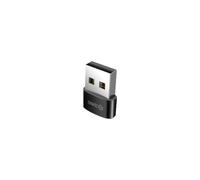 Terratec C20 : Adaptateur USB Type-A Mâle vers USB Type-C, 1x USB 2.0, 1x USB 3.2 Gen 1 (3.1 Gen 1) Type-C, Noir, Compatibilité Windows 10/macOS X 10.8