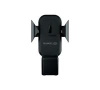 Terratec ChargeAir All Car Support Actif pour Mobile/Smartphone & Smartwatch, Charge Induction, Allume-cigare, 5-9V, Noir, 160x116x90mm