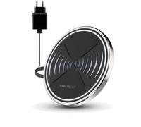 TerraTec ChargeAIR Dot Wireless Charger Charging Pad, Wireless 10W QI Charger, C