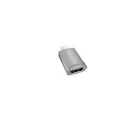 Terratec CONNECT C12 Adaptateur USB Type-C vers HDMI Gris - Support 1080p & 2160p (60Hz) - Compatible macOS X 10.8+, Windows 10, ChromeOS