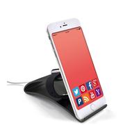 TerraTec iTab Duo Black Aluminium Smartphone and Apple Watch Stand for iPhone, S