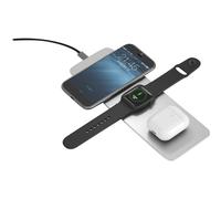 Terratec ChargeAir All für Smartphones, AppleWatch, AppleAirpods, Wireless Silve